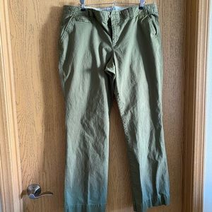 Old Navy Olive Pants W/ Pockets, Size 16Regular - Preowned Condition